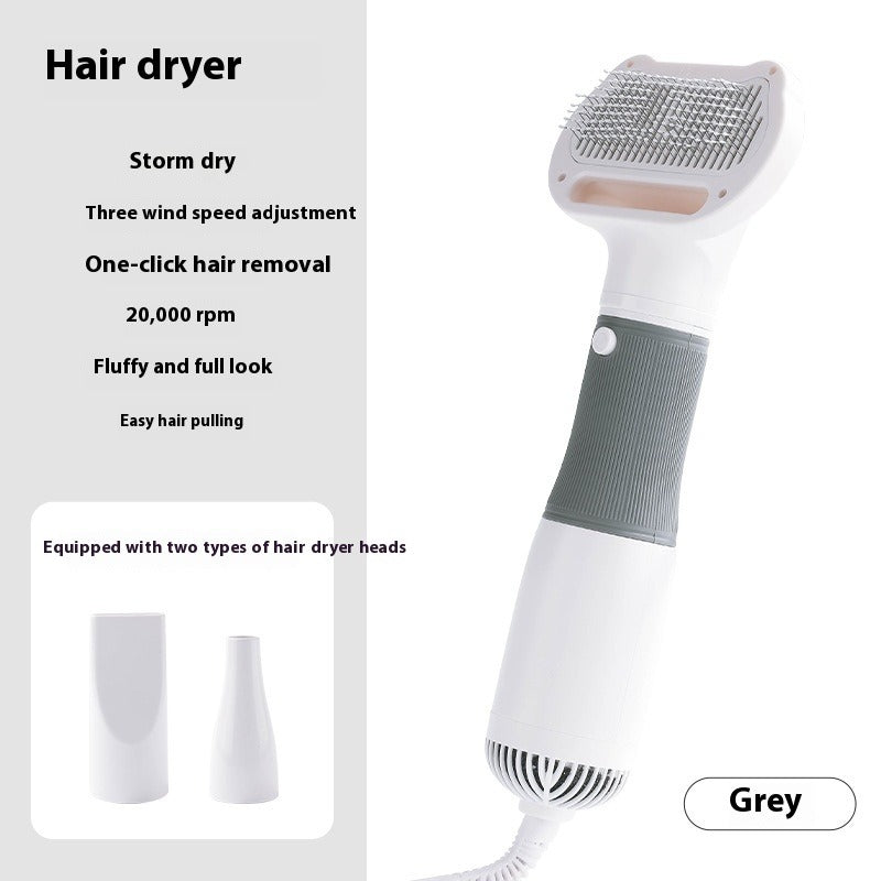 3-in-1 Pet Hair Dryer & Grooming Comb