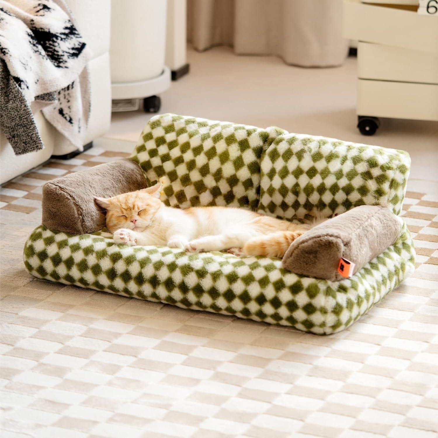 Non-Slip Memory Foam Pet Bed for All Seasons