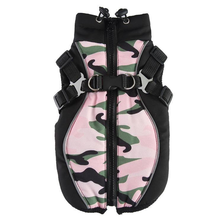 Winter Dog Cotton Padded Coat for Warmth