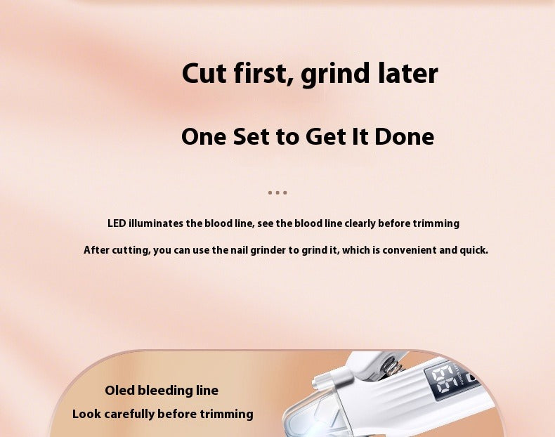 Pet Nail Clipper with LED
