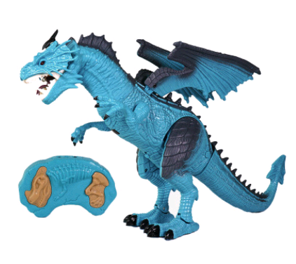 Remote Control Realistic Dinosaur Toy Set (Jurassic Theme)