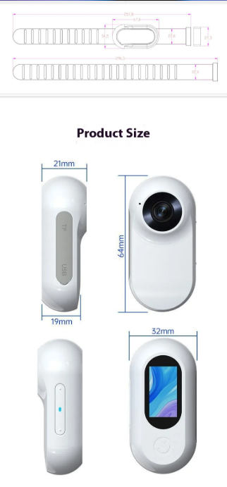 Pet Collar Camera HD