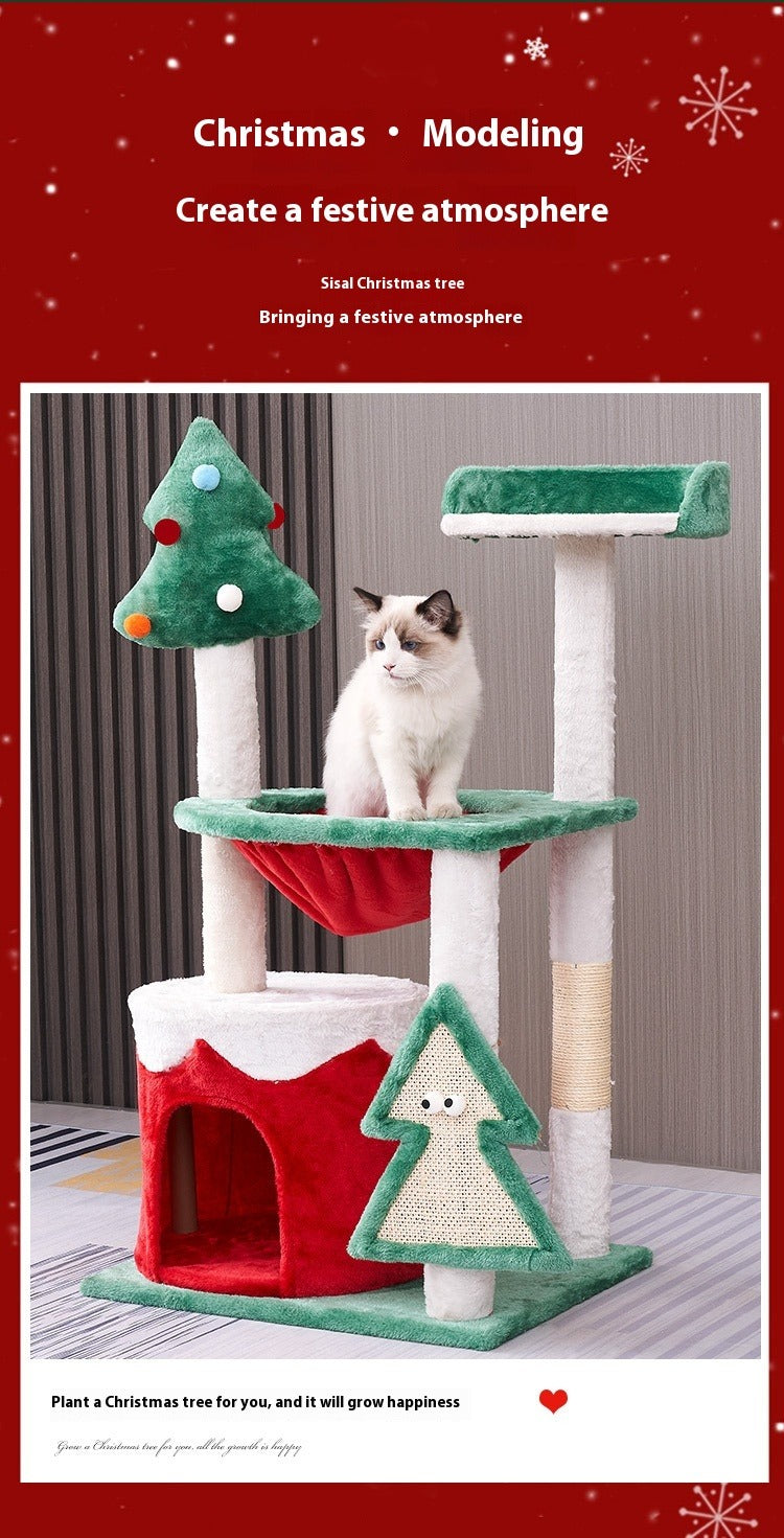 Integrated Cat Scratcher Playhouse
