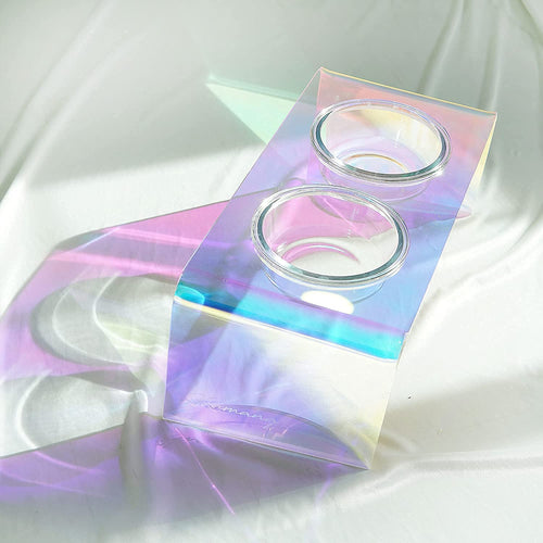 Acrylic Dazzling Bowl for Small Dogs
