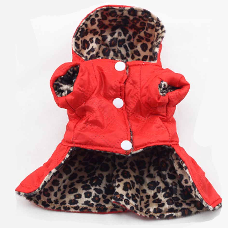 Reversible Leopard Print Cotton Dress
