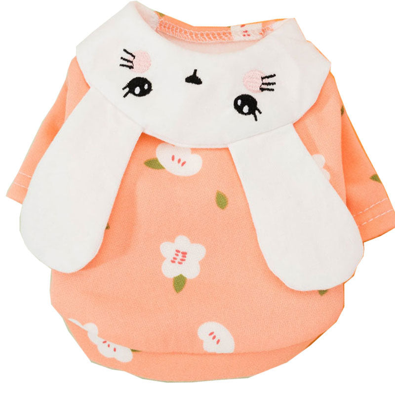 Little Rabbit Shaped Transforming Pet Sweatshirt
