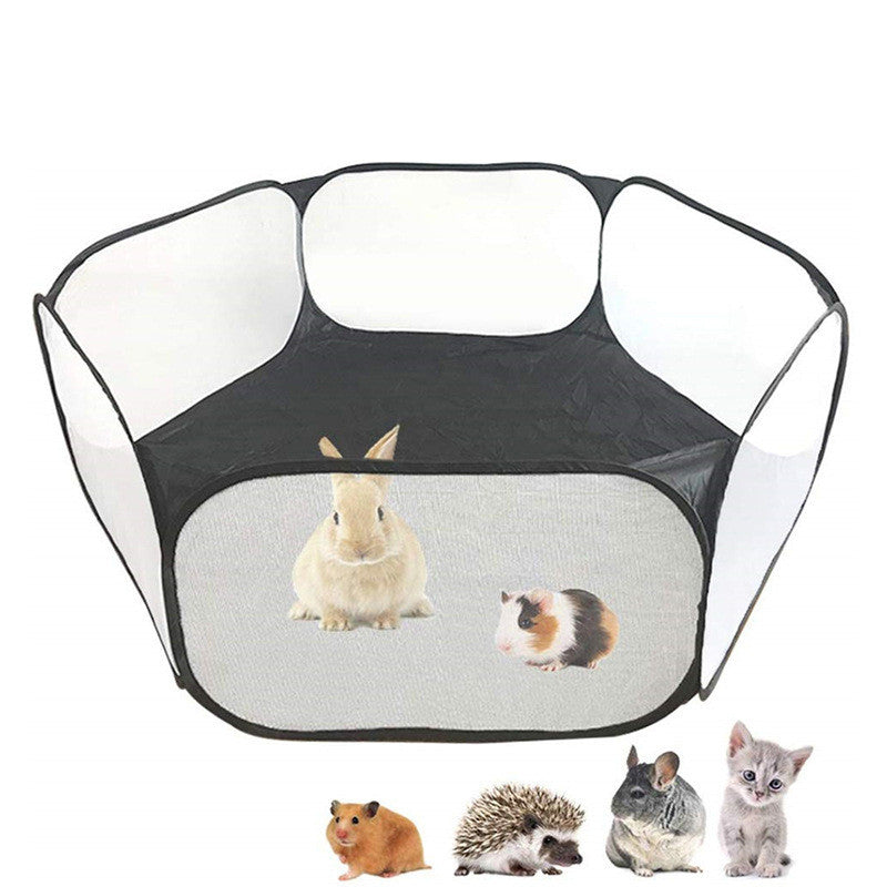 Portable Folding Playpen for Small Pets Indoor/Outdoor