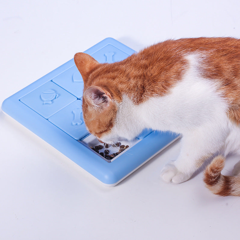 Pet Slow Food Bowl - Treasure Hunt Training Toy