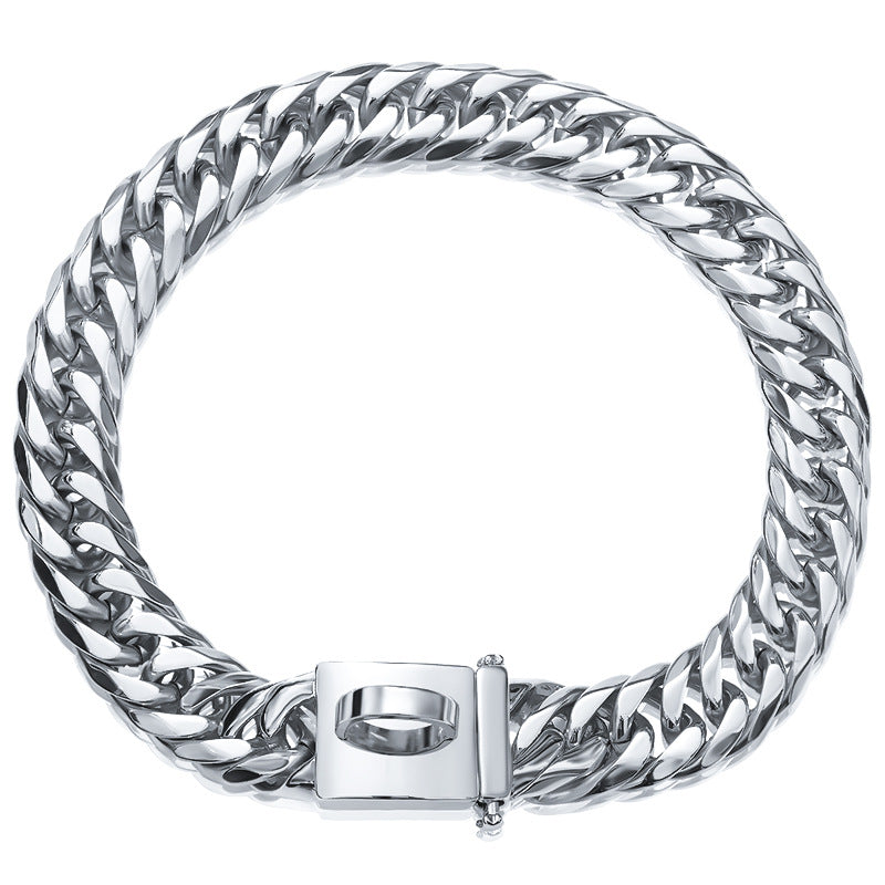 Titanium Steel Metal Leash for Dogs
