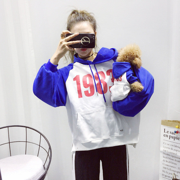 New Fashion Color Matching Dog Clothing Hat