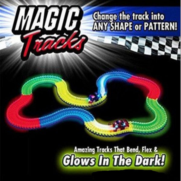 Glow-in-the-Dark Electric Toy Car DIY Assembly Set