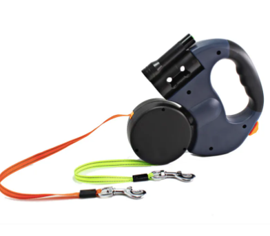Dog Leash with Flashlight