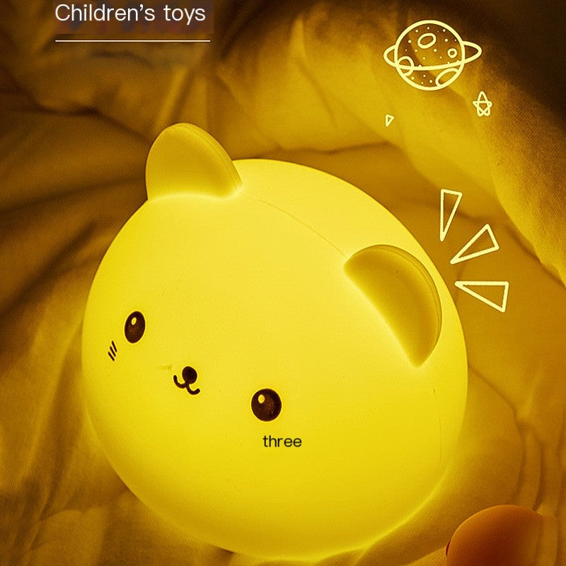 Wholesale Cute Silicone Night Light for Kids' Room