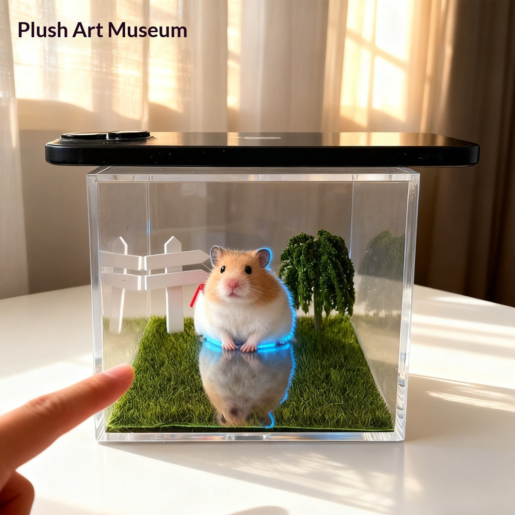DIY Holographic Memorial Projection Box for Pets