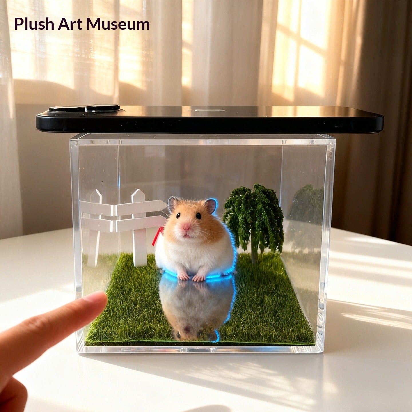 DIY Holographic Memorial Projection Box for Pets