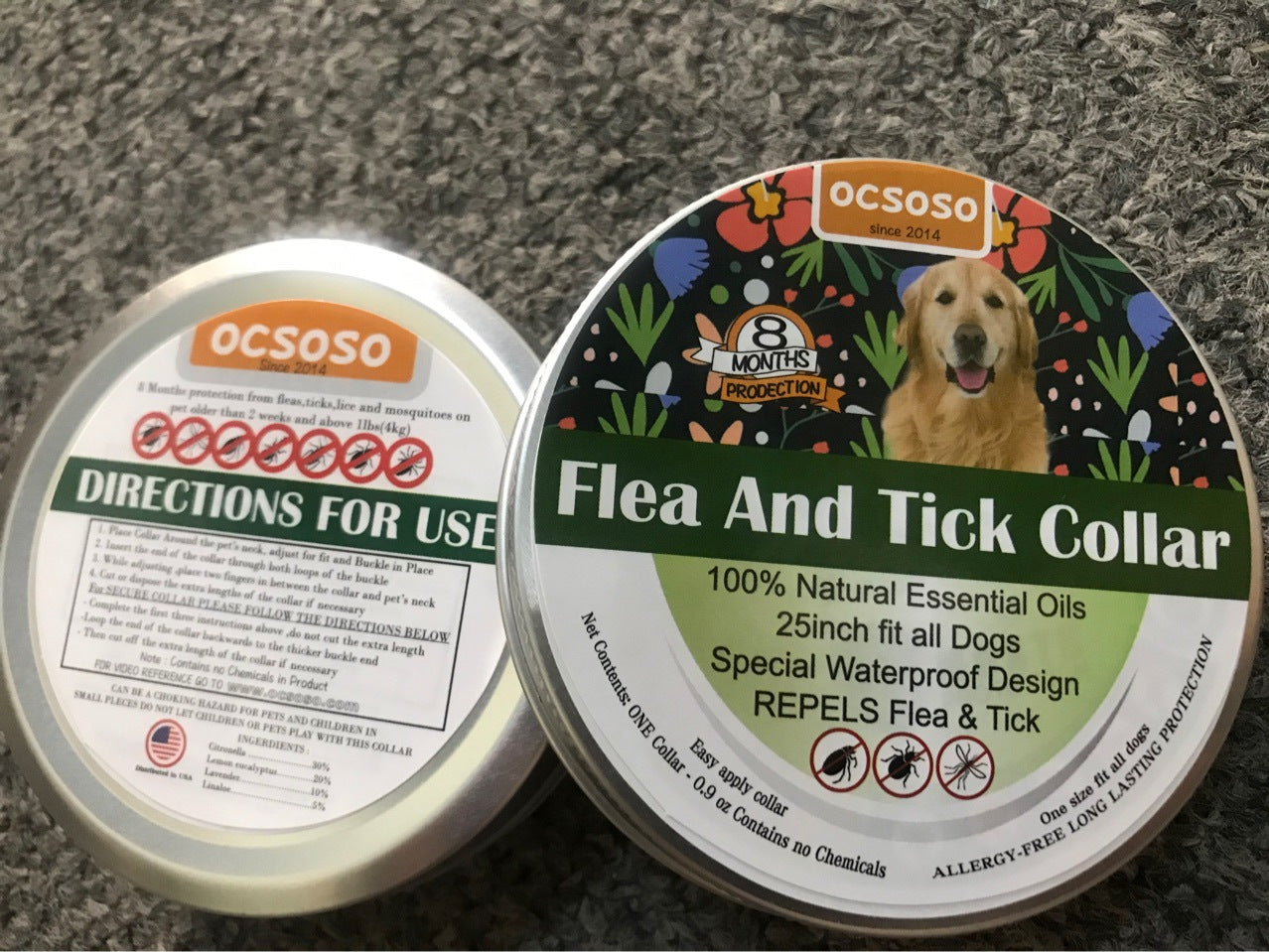 General Purpose Repellent Collar for Pets and Insects