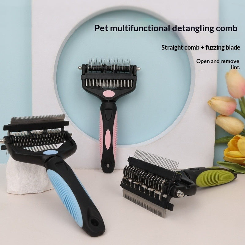 3-in-1 Pet Detangling Comb