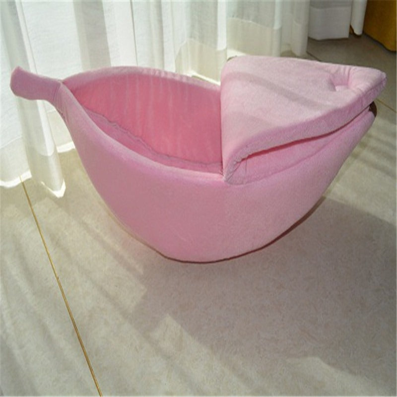 Banana Pet Bed Boat Shape