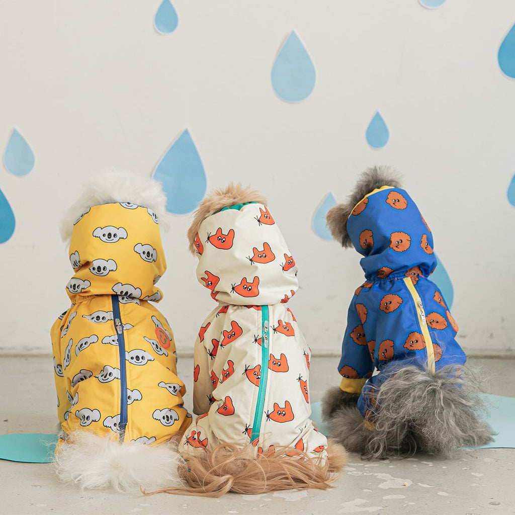 Fashionable Waterproof All-Around Raincoat for Dogs