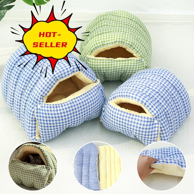 Removable Washable Enclosed Cat Bed (2 Sizes)