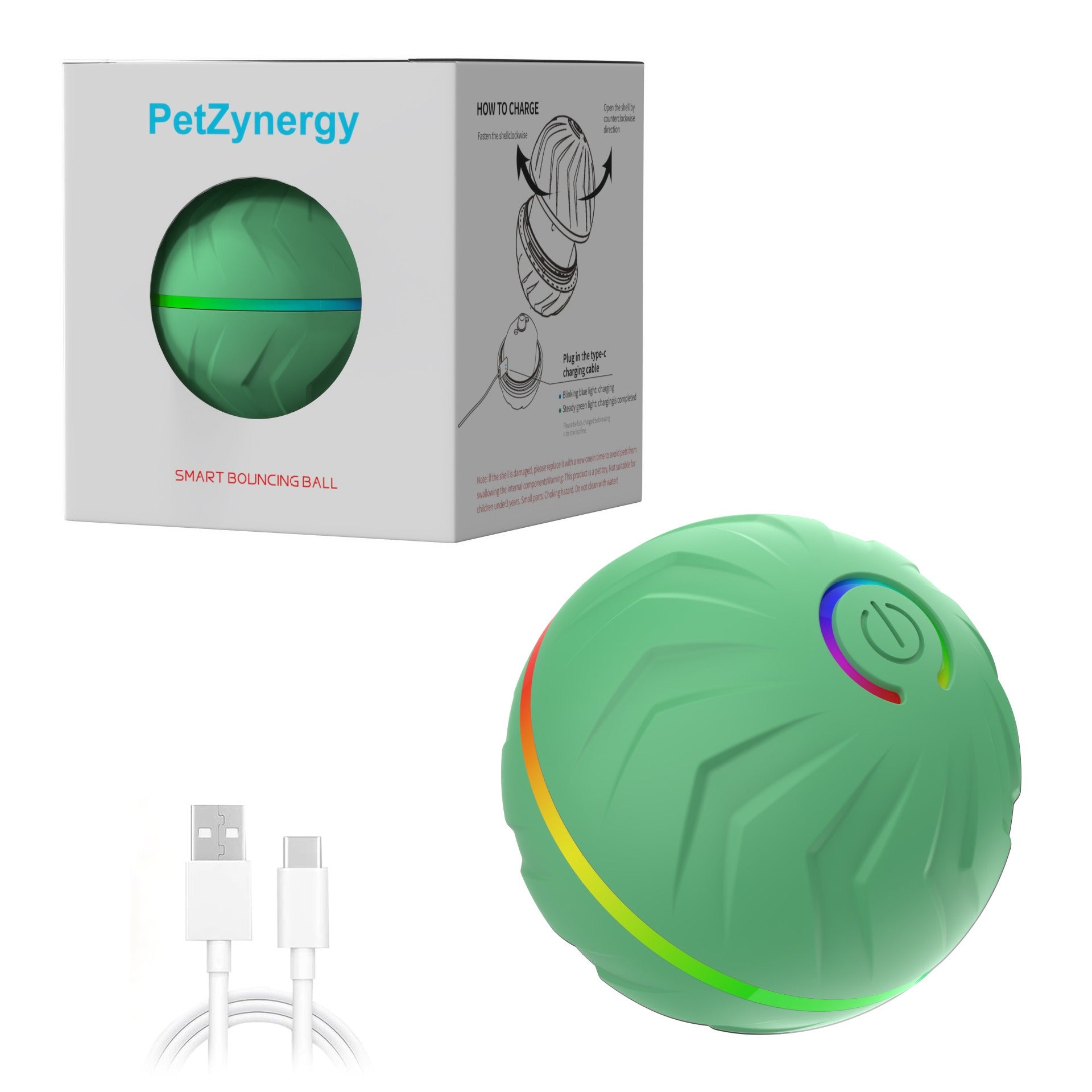 Intelligent Gravity Bouncing Dog Toy Ball