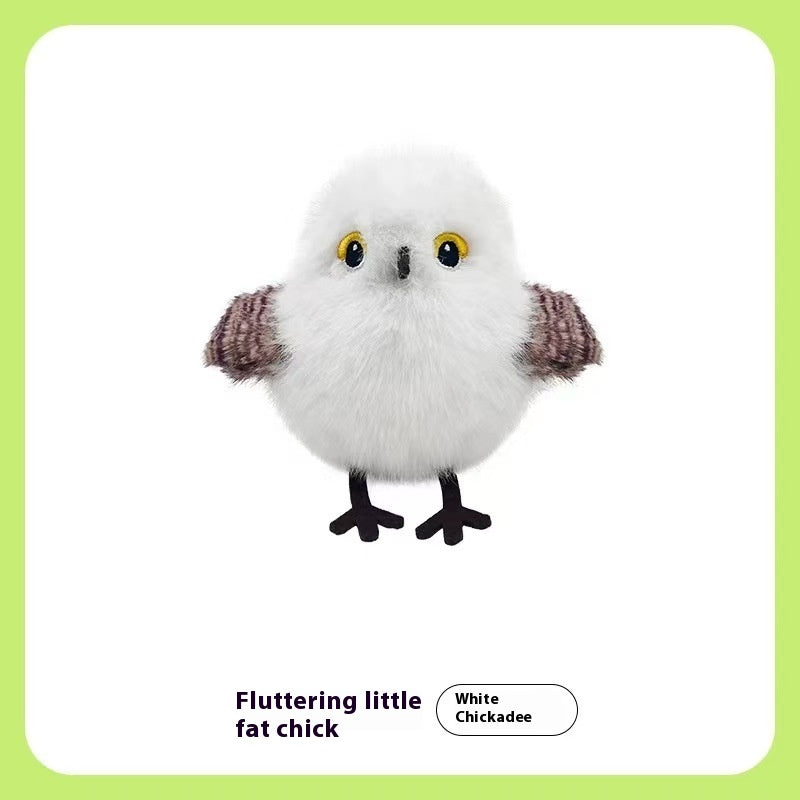 Cat Flutter Bird Plush Toy
