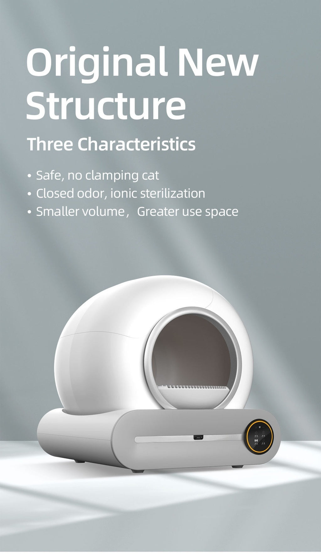 Automatic Smart Litter Box for Cats