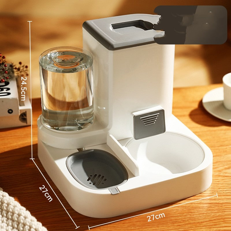 Large Capacity Pet Water Dispenser with Wet and Dry Separation