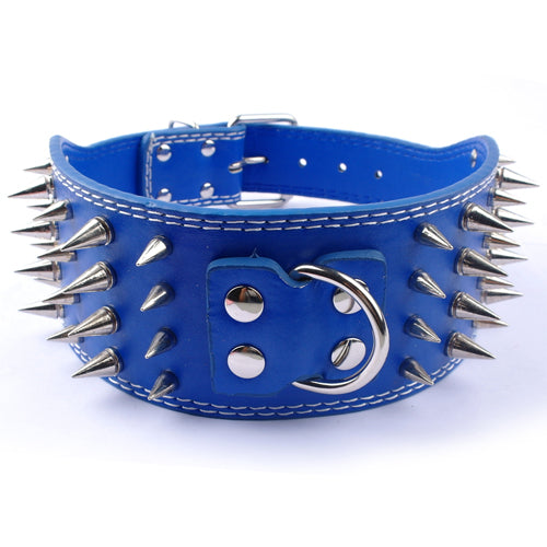 New Sharp Spiked Collar for Large Dogs (Golden Retriever)