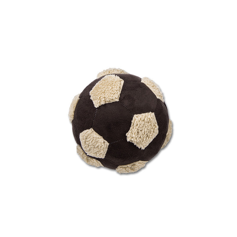 Touchdog LED Chew Toy Ball for Dogs (Teddy & Golden)