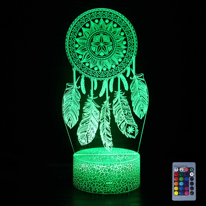 3D Illusion Night Light
