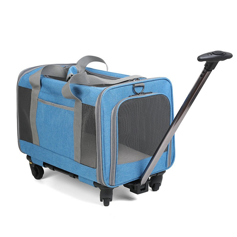 Large-Capacity Pet Trolley Carrier