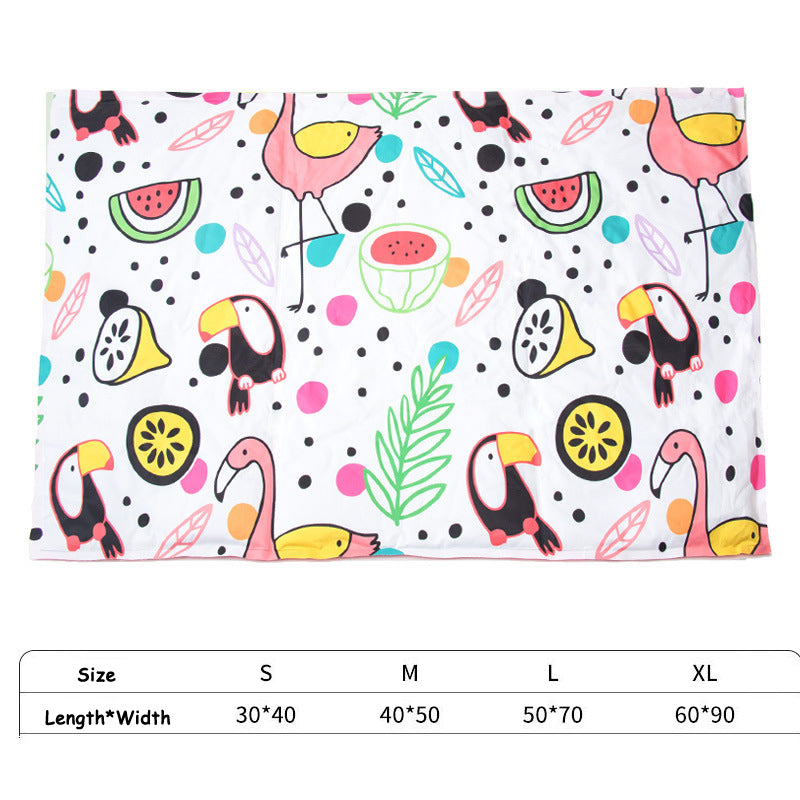 Washable Pet Mat - Summer Accessory for All Sizes