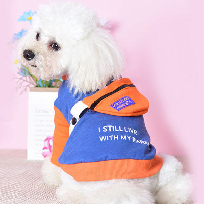 Detachable School Bag Sweater for Small Dogs