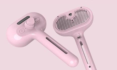 Self-Cleaning Mist Spray Pet Grooming Brush