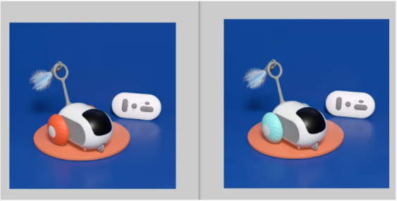Interactive Cat Car Toy