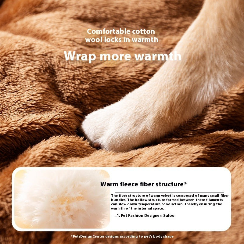 Small Dog Bear Arc Pet Bed