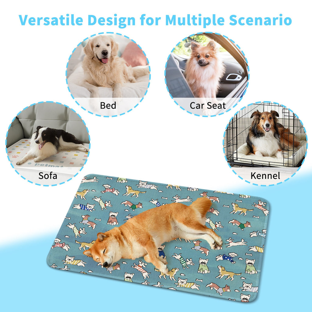 Ice Silk Cooling Dog Bed Mat