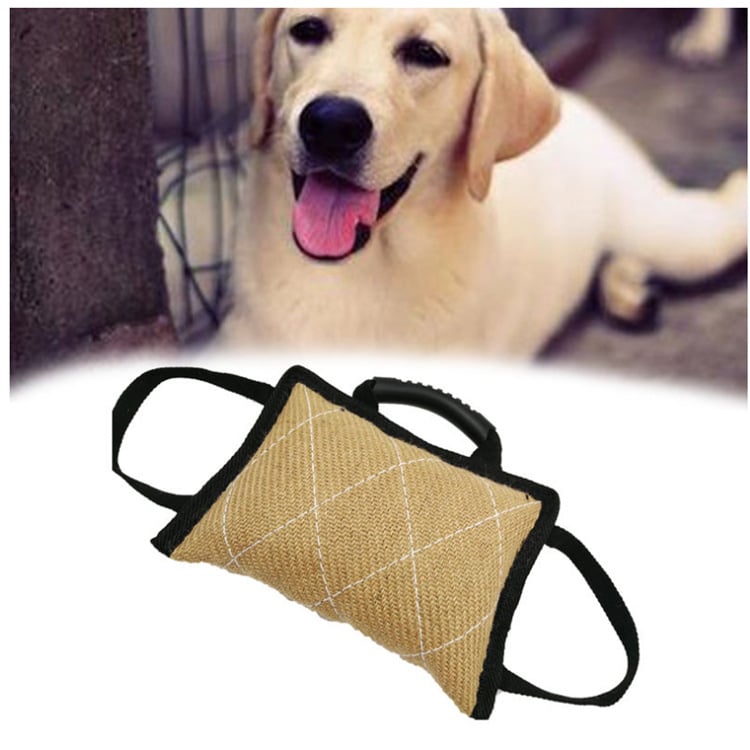 Interactive Hemp Bite Pillow for Dog Training
