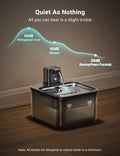 Self-circulating Rechargeable Wireless Pet Water Dispenser