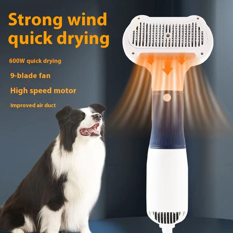 3-in-1 Pet Hair Dryer & Grooming Comb