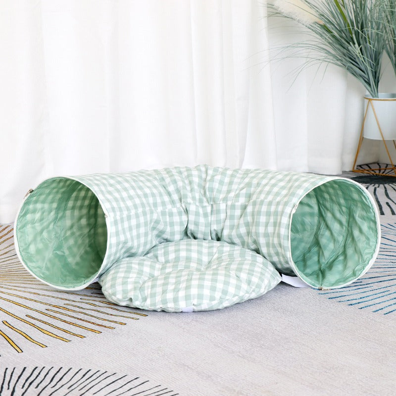 Cat Crawling Play Tunnel