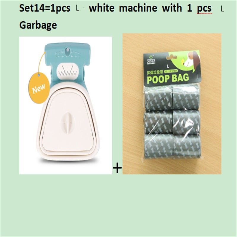 Dog Travel Foldable Pooper Scooper with Decomposable Bags