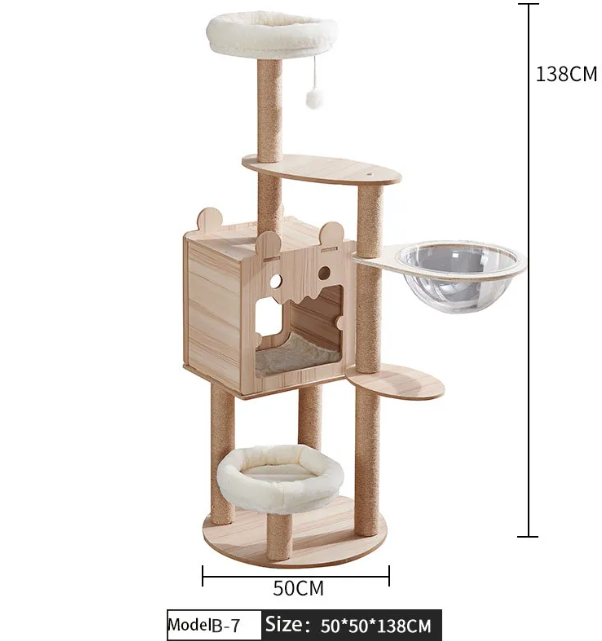 Space Capsule Cat Tree