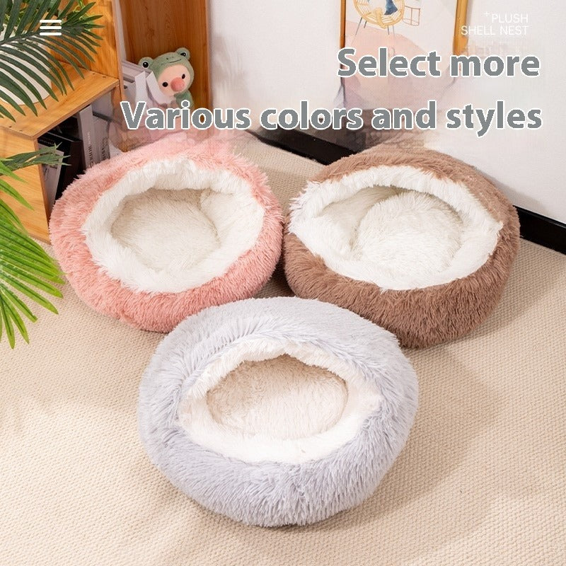 Warm Autumn & Winter Cat & Dog Nest