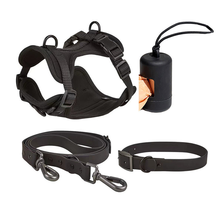 Waterproof Tactical Dog Chest Harness and Collar - view 29