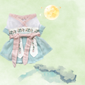 Summer Thin Cat Hanfu Outfit for Pets