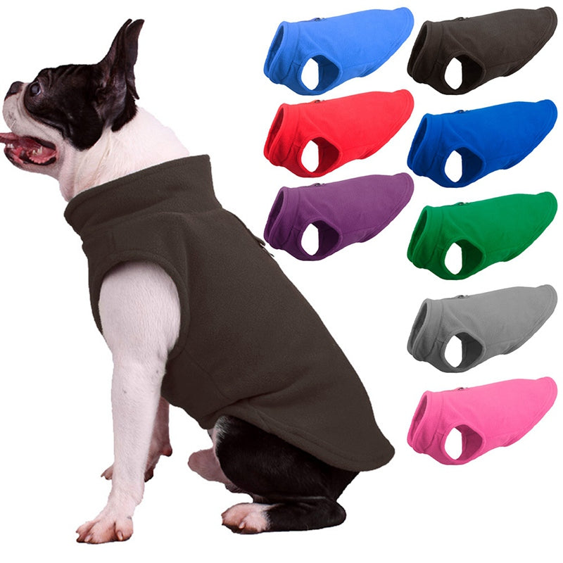 Thick Fleece Pet Dog Coat - Popular Style