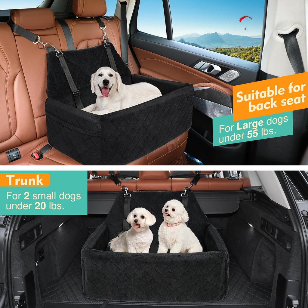 Removable Washable Car Dog Bed