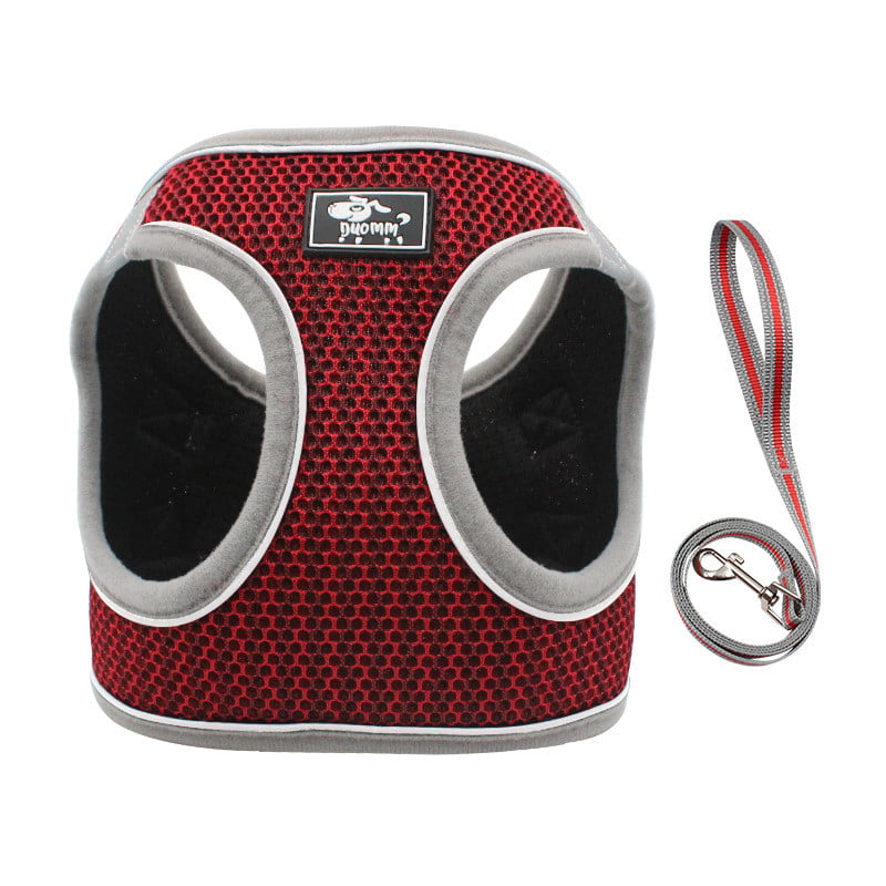 Breathable Vest-style Dog Harness with Walking Rope
